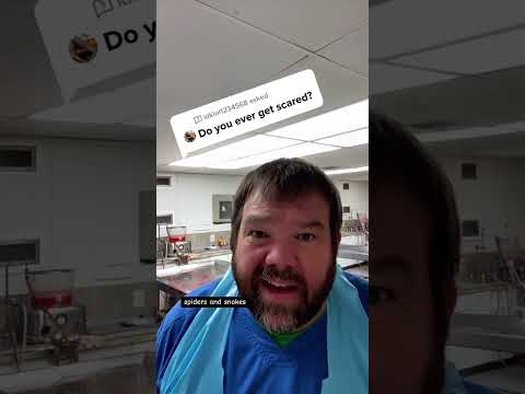 Do I ever get scared doing autopsies? #autopsy #autopsytech #gdubya #scared