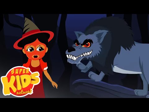 Big Bad Scary Wolf | Halloween Songs for Children & More Nursery Rhymes - Super Kids Network