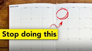 How NOT to Use Your Goal Planner in 2026