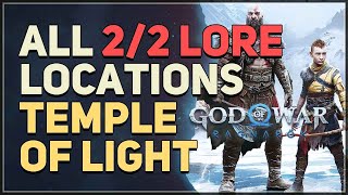 All Temple of Light Lore Location God of War Ragnarok