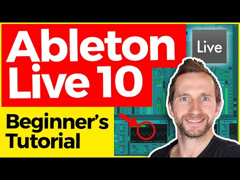 ABLETON LIVE 10 Beginners Tutorial | FREE Sample Pack