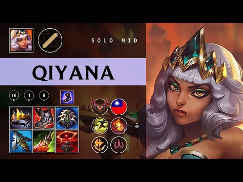 Qiyana Mid vs Akali - TW Grandmaster Patch 26.01