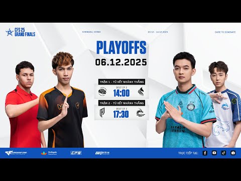 🔴TM x STS - QAD x EP | CFS 2025 GRAND FINALS PLAYOFFS DAY 1