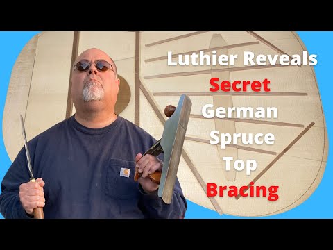 Luthier Shares Secret German Spruce Top Bracing