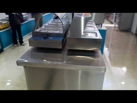 Stainless steel hot bain marie (table top)