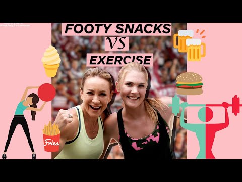 Footy Snacks vs Exercise - Michelle Bridges 12WBT