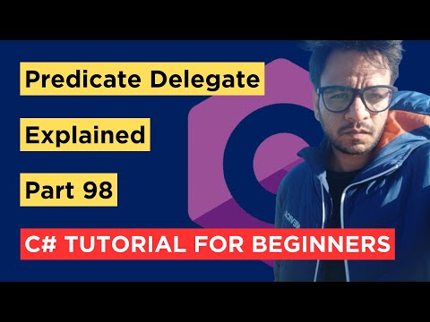 C# - Part 98 - Predicate Delegate - Tutorial For Beginners
