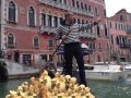 Gondolier and lovely song , VENICE