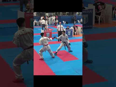 Antonio Vinicius no Kumite | Paranaense de Karatê 2026 em Francisco Beltrão