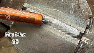why no welders talk about this 1G MIG-MAG Welding Technique