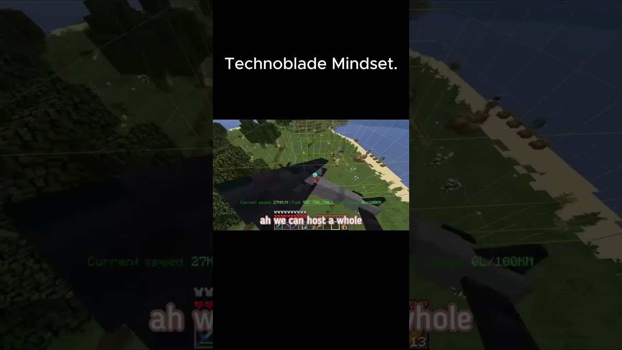 Technoblade mindset  #minecraft #technoblade #mindset