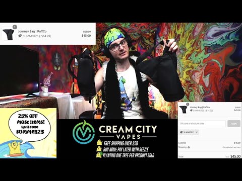 CCV Puffco Journey Bag Discount! SUMMER25 $45