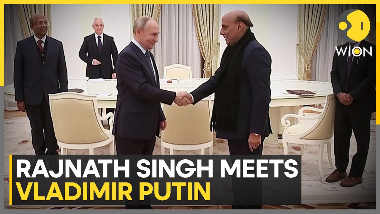 Rajnath Singh Meets Vladimir Putin:‘India Has Always Stood By Its Russian Friends’ | World News