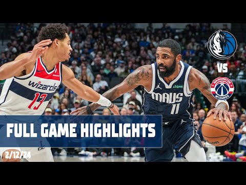 Kyrie Irving (26 points) Highlights vs. Washington Wizards | 2/12/24