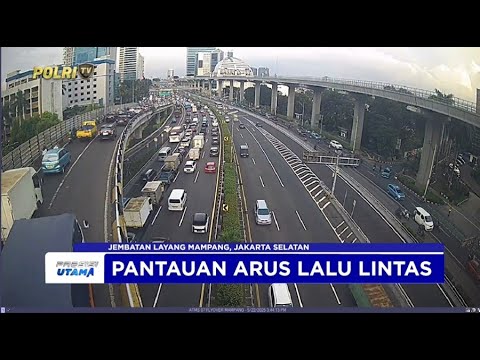 NTMC POLRI - PANTAUAN ARUS LALU LINTAS SORE 22/05/25
