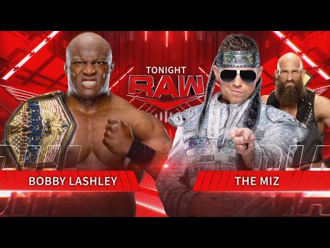 Bobby Lashley vs The Miz (Non-Title - Full Match)