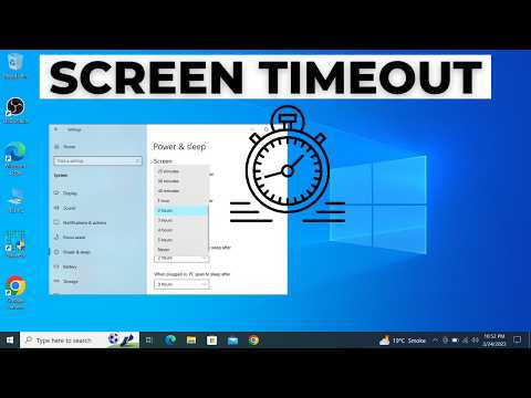 How to Change Screen Timeout in Windows 10