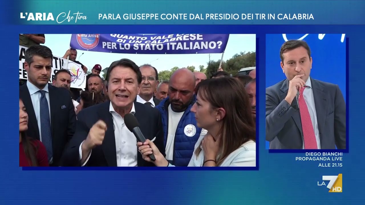 Proteste e caro vita, Giuseppe Conte: "Se fossi al posto di Meloni cosa farei? Parlo con ...