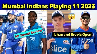 Mumbai Indians Strongest Playing 11 IPL 2023 | MI Full Squad 2023 Review | IPL 2023 MI Playing 11 |