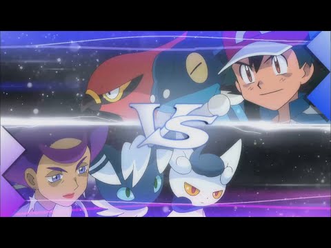 UK: Ash Battles Olympia! | Pokémon the Series: XY Kalos Quest | Official Clip