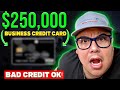 Secret $250K Business Credit Card | Bad Credit Ok | No Hard Inquiry