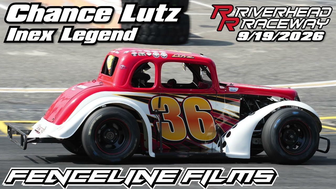 Chance Lutz Inex Legend Riverhead Raceway