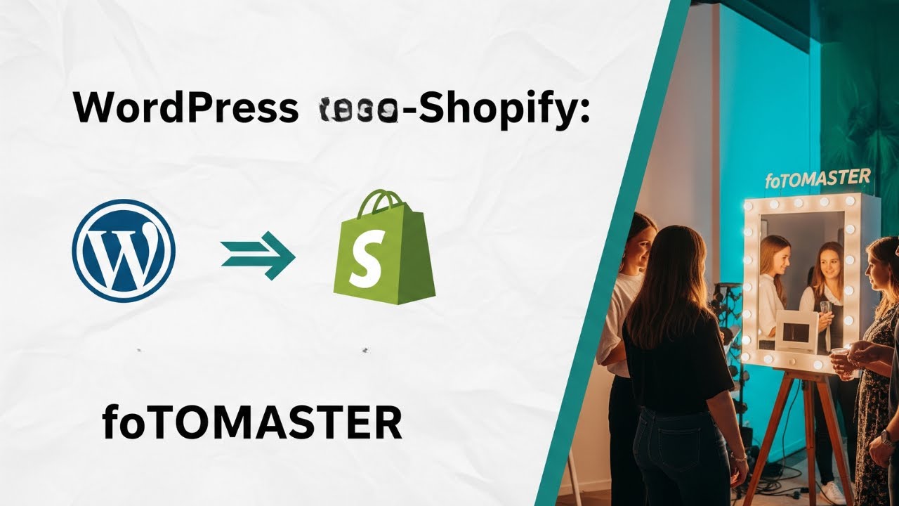 למה FOTOMASTER עברה לSHOPIFY PLUS מWP - מיגרציה