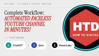 Complete AI Video Workflow: ChatGPT Scripts, Sora Visuals, ElevenLabs Audio