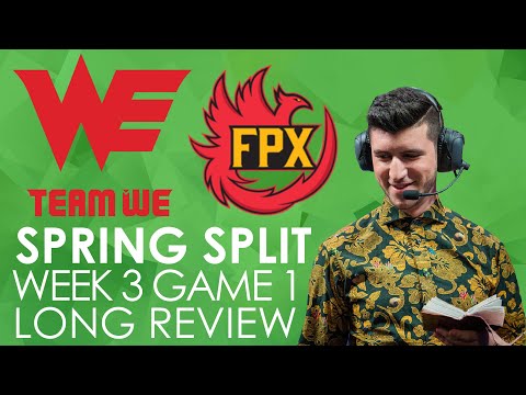 LCK or LPL? (WE vs FPX G2) - YamatoCannon Reviews