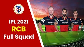 IPL 2021 RCB Team Players List | Royal Challengers Bangalore Full Squad IPL 2021 | IPL 2021 RCB Team