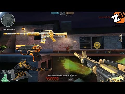 Crossfire NA 2.0 : M4A1 - Glouris Phonenix - Hero Mode X - Zombie V4