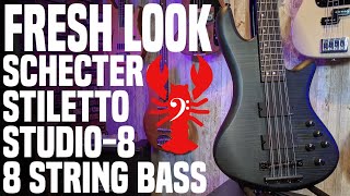 Video thumbnail for Schecter Stiletto Studio 8 - Checking out the Octaving Octapus! - LowEndLobster Fresh Look by LowEndLobster
