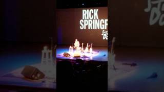 Rick Springfield My baby blue Collingswood 2017