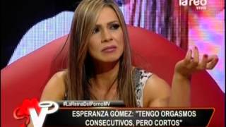 Esperanza Gómez: "He llegado a 10 orgasmos chicos en una hora"