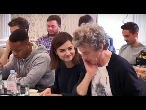 Doctor Who - Script Reading 'Face the Raven' - Sarah Dollard, Peter Capaldi & Jenna Coleman