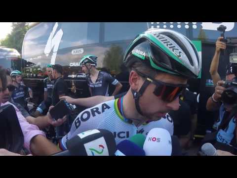 Tour de France: Peter Sagan reacts to crash with Mark Cavendish