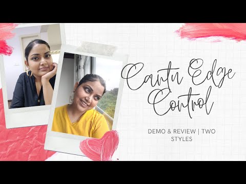 Edges Tutorial | Cantu Extra Hold Edge Stay Gel | How...