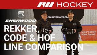Sherwood Rekker vs Code vs HOF Glove Line Comparison // Inside Look