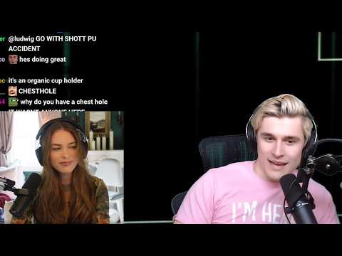 QTCinderella sees a clip of her first date with Ludwig