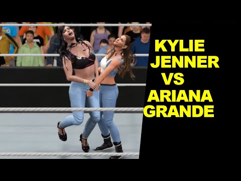 WWE 2K17 Kylie Jenner vs Ariana Grande - Blue Jeans Match