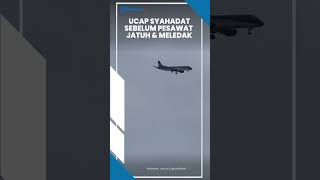 Download lagu MENCEKAM! Detik-detik Video Amatir Penumpang Ucap Syahadat sebelum Pesawat Azerbaijan Airlines Jatuh mp3