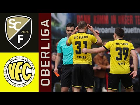 Red card after 22 minutes! | SC Freital vs VFC Plauen