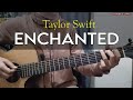 Enchanted - Taylor Swift | Easy guitar tutorial with chord lyrics | guitar play along