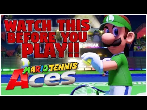 WATCH THIS BEFORE PLAYING THE MARIO TENNIS ACES DEMO!!!!