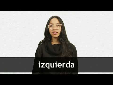 How to pronounce IZQUIERDA in Latin American Spanish