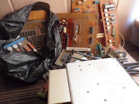 И снова накопились платы с Au и Pd.