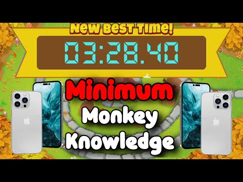 Btd6 Race Mobile Friendly Tutorial Minimum Monkey Knowledge Protect The Stump