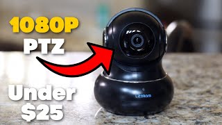Litokam 1080p PTZ Indoor Security Camera For Any Budget! Under $25