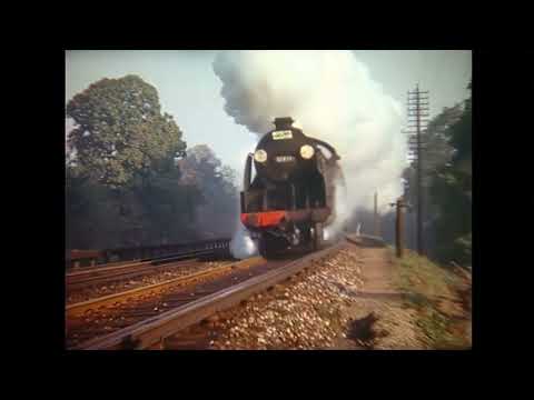 Towards the end of BR Steam on the Southern