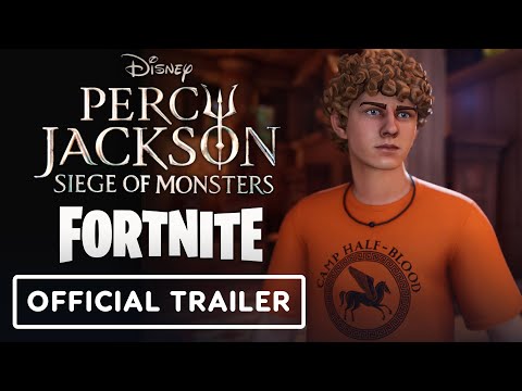 Percy Jackson and the Olympians x Fortnite - Official Siege of Monsters Island Trailer